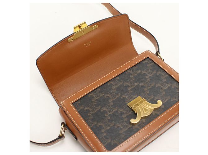 Céline Bolso bandolera Celine Triomphe Negro - vista 5