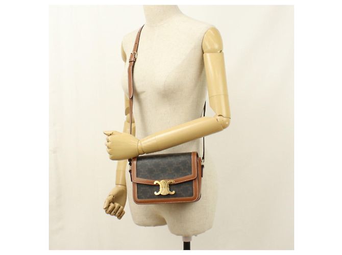 Céline Bolso bandolera Celine Triomphe Negro - vista 7