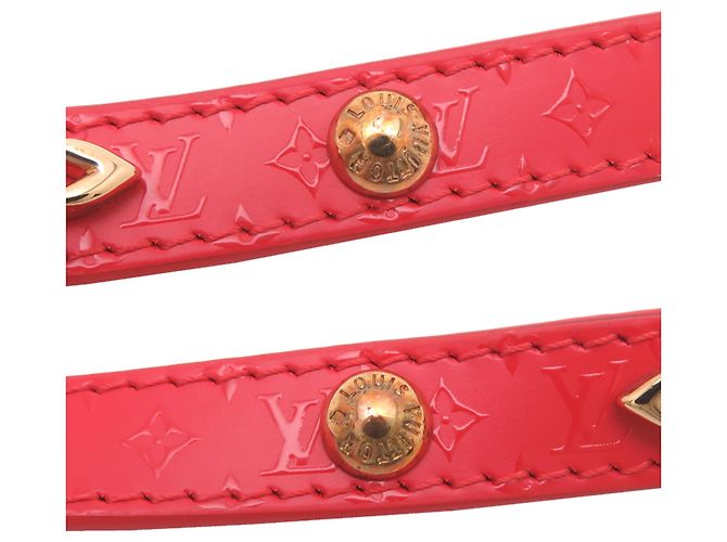Bracciale Charm Monogram Rosso Louis Vuitton D'oro - vista 6