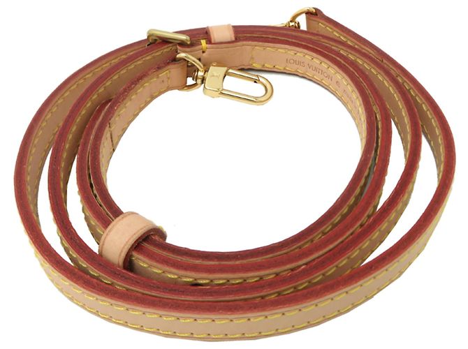 Tracolla in pelle marrone Louis Vuitton - vista 2