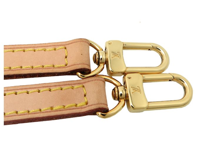 Tracolla in pelle marrone Louis Vuitton - vista 4