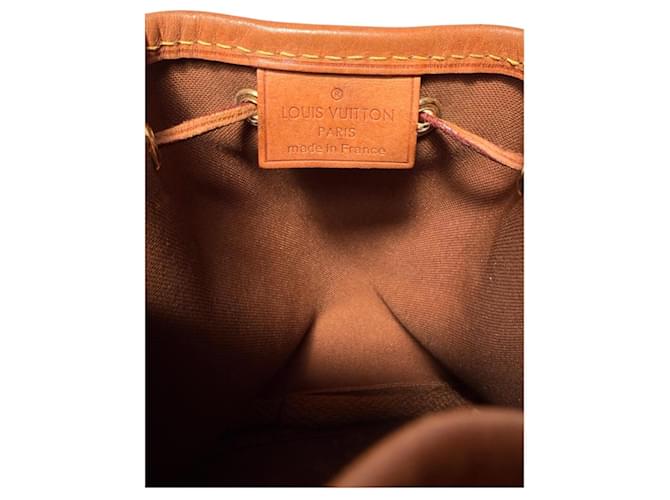 Louis Vuitton Borsa Noé Mini Monogram Marrone Monogramma - vista 2