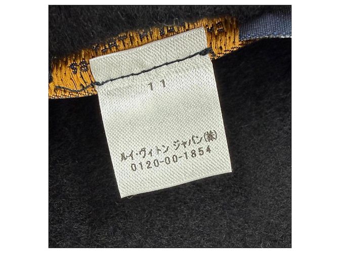 Louis Vuitton Kaschmir-Stola Schwarz - Ansicht 8
