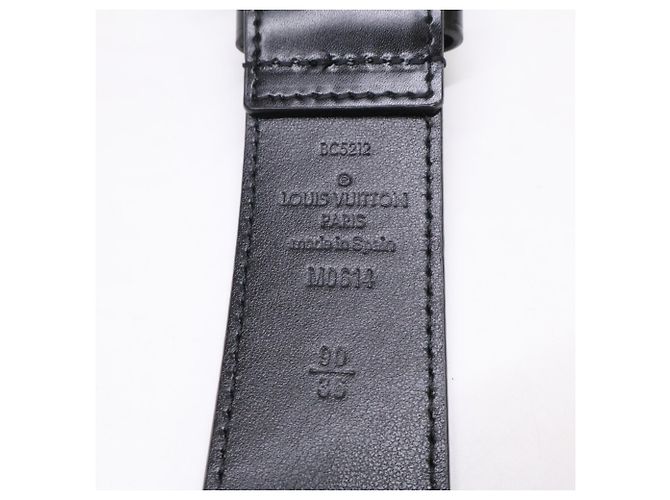 Louis Vuitton M0614 Ledergürtel Schwarz - Ansicht 5
