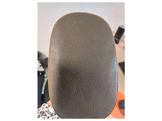 16 Céline Leder Beutelhandtasche Braun Khaki Dunkelgrün - Ansicht 3
