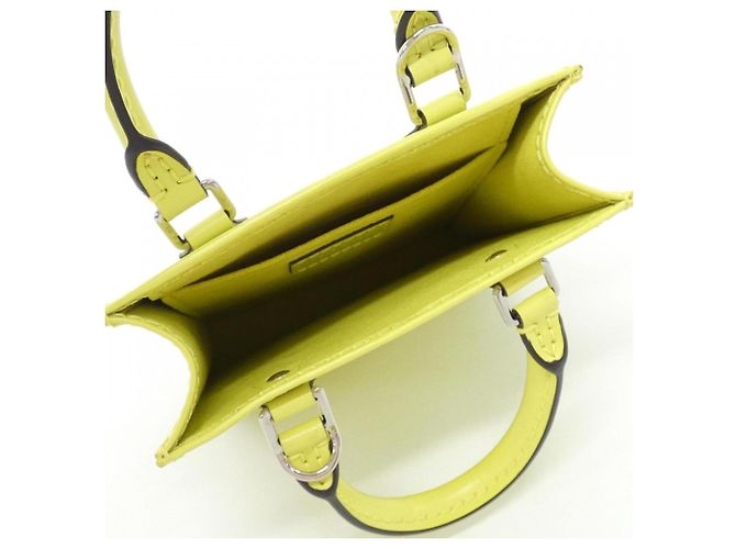 Louis Vuitton Epi Petite Sac Plat Handbag Yellow - view 8
