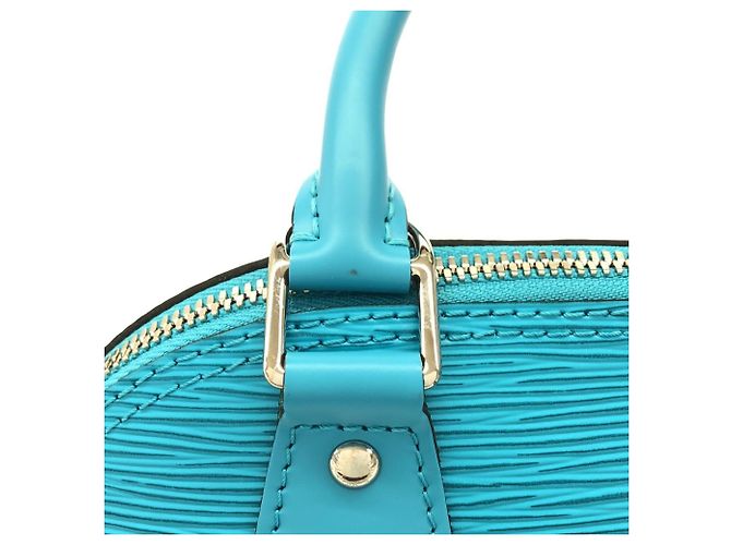 Borsa Louis Vuitton Epi Alma BB M20609 Turchese - vista 6