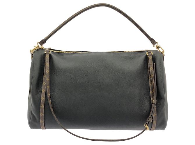 Borsa a tracolla in pelle Louis Vuitton GM Nero - vista 2