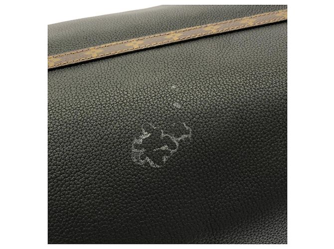 Borsa a tracolla in pelle Louis Vuitton GM Nero - vista 4