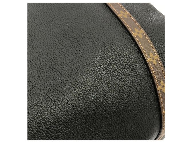 Borsa a tracolla in pelle Louis Vuitton GM Nero - vista 5