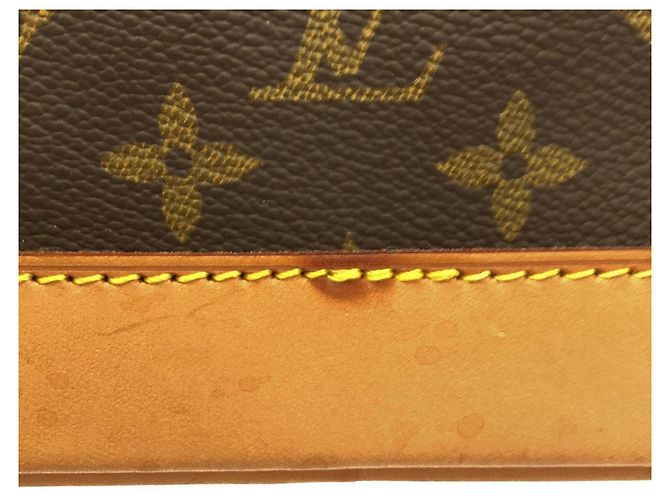 Borsa Louis Vuitton Monogram Alma PM Marrone - vista 5