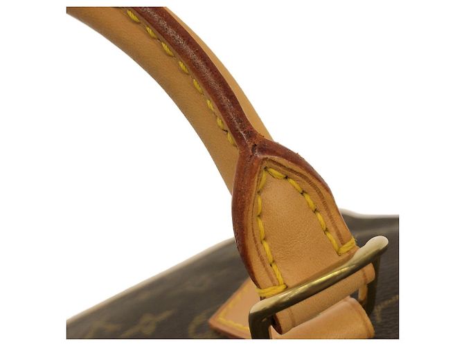 Borsa Louis Vuitton Monogram Alma PM Marrone - vista 7