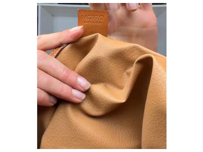 Céline Celine Tote Bag in tela Macadam Marrone - vista 2