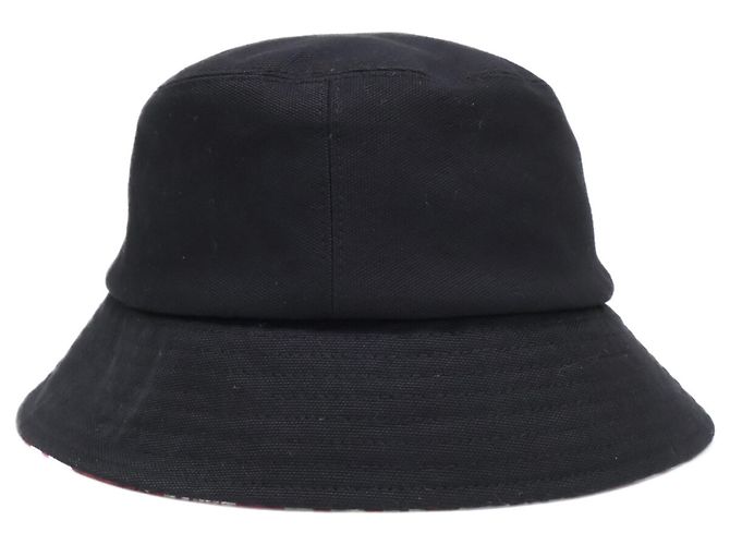 Chanel Black Cotton Bucket Hat - view 4