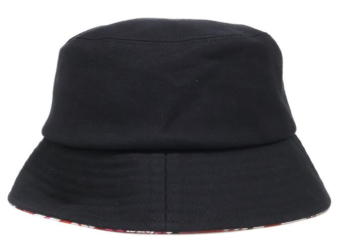 Chanel Black Cotton Bucket Hat - view 5