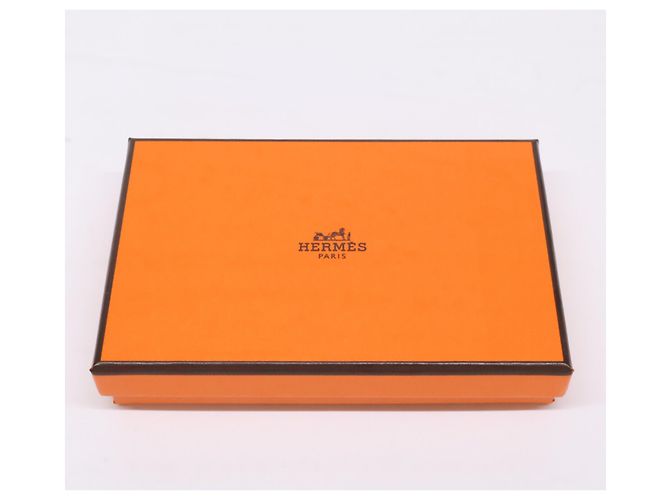 Hermès Hermes Calvi Duo Card Holder Black - view 9