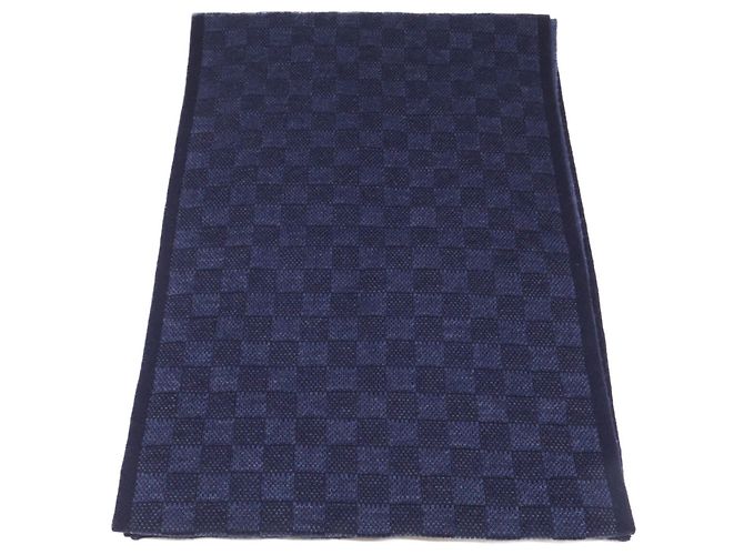 Stola Neo Petit Damier Louis Vuitton M77987 in Navy Blu navy - vista 3