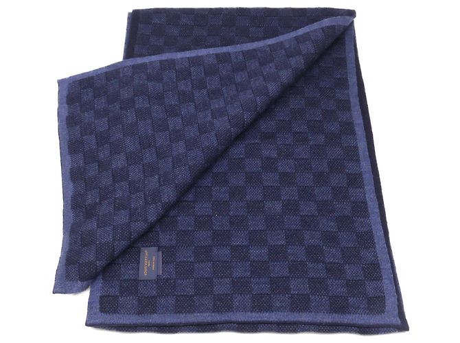 Stola Neo Petit Damier Louis Vuitton M77987 in Navy Blu navy - vista 4