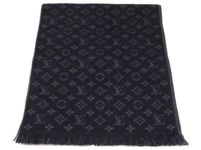 Louis Vuitton Monogram Classic Stola Schwarz - Ansicht 2