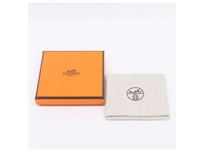 Hermès Bracciale in pelle Hermes Puzzle H Grigio - vista 10