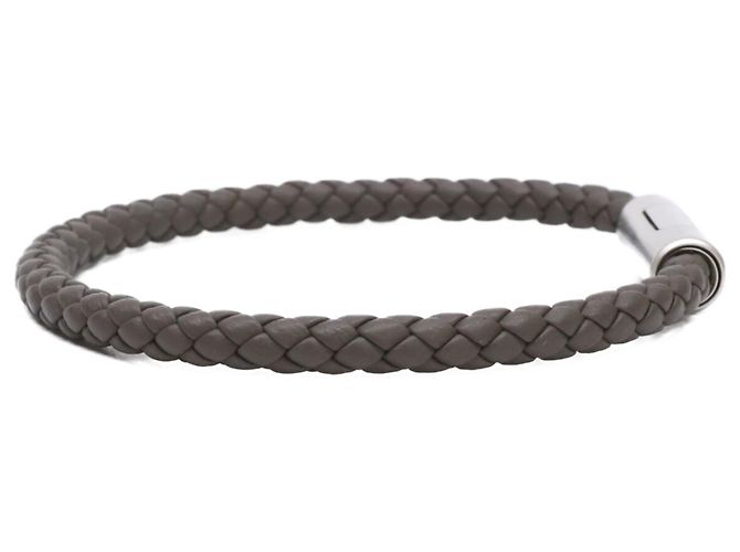 Hermès Bracciale in pelle Hermes Puzzle H Grigio - vista 5