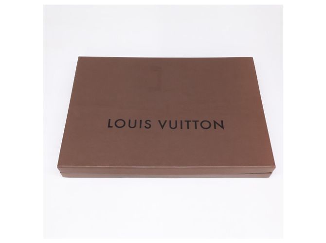 Stola con frange in lana e cashmere a quadri tartan Louis Vuitton Marrone - vista 8