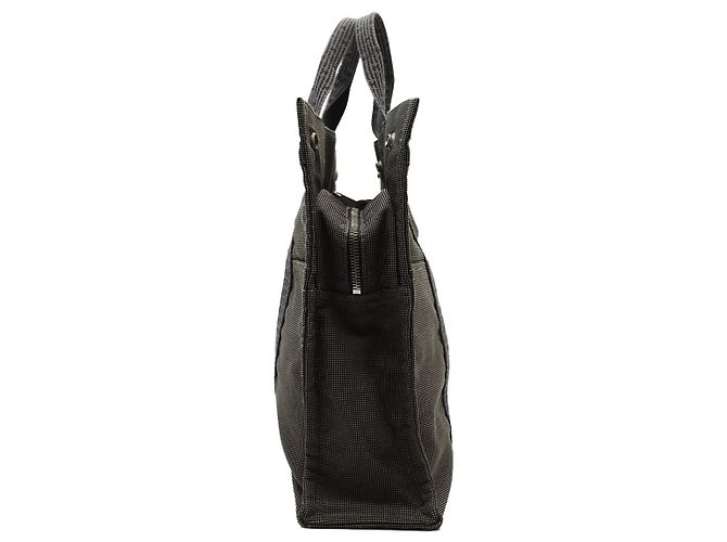 Hermès Borsa Tote Hermes Paris Grey Canvas Her Line Herline MM Grigio - vista 8