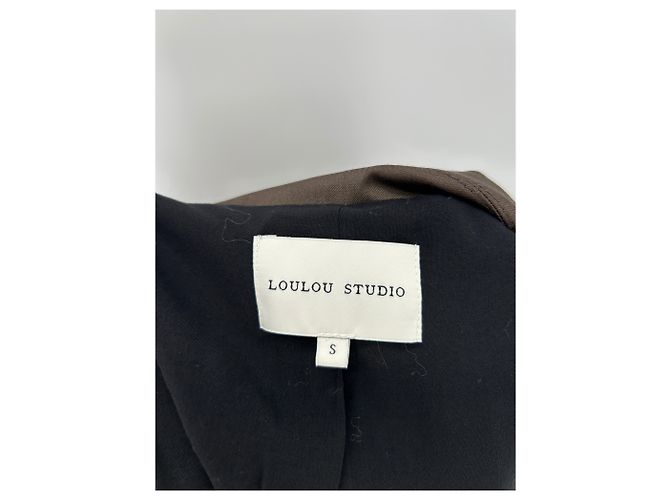Autre Marque Blazer en laine marron CODY LOULOU DE SAISON - vue 5
