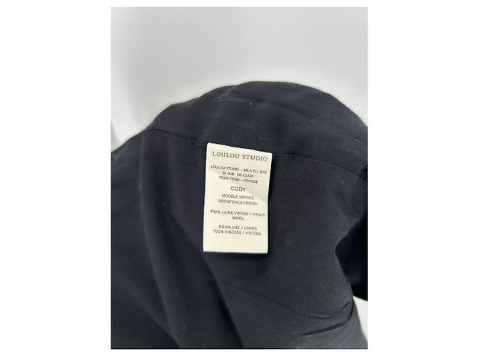 Autre Marque Blazer en laine marron CODY LOULOU DE SAISON - vue 6