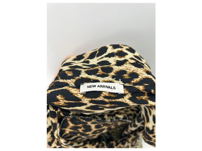 Autre Marque Camicia con spalline leopardate Marrone - vista 5
