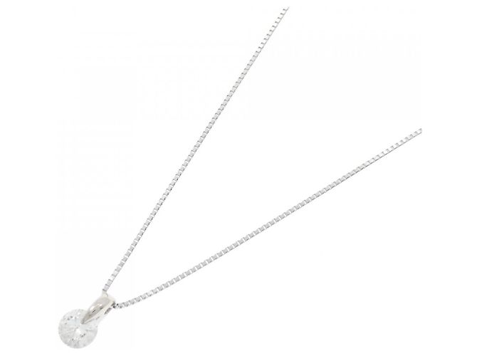 Autre Marque Collana in platino e diamanti Argento - vista 2