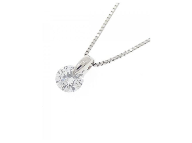Autre Marque Collana in platino e diamanti Argento - vista 3