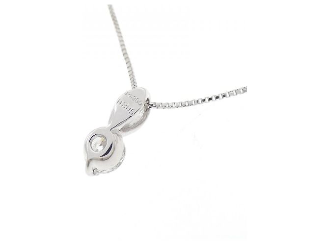 Autre Marque Collana in platino Pt900/Pt850 e diamante Argento - vista 4