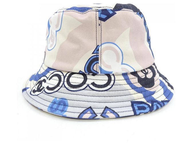 Timeless Chanel Hat Pink Blue Beige - view 4