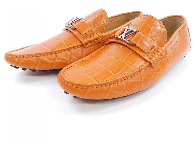 Chaussures Louis Vuitton Orange - vue 3