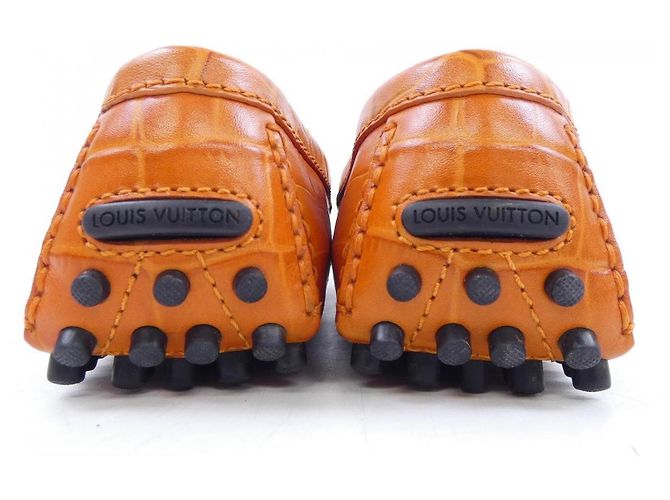 Chaussures Louis Vuitton Orange - vue 5