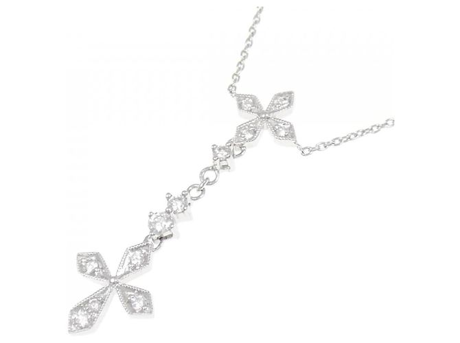 Autre Marque Collana in Au750 e Diamanti Argento - vista 3