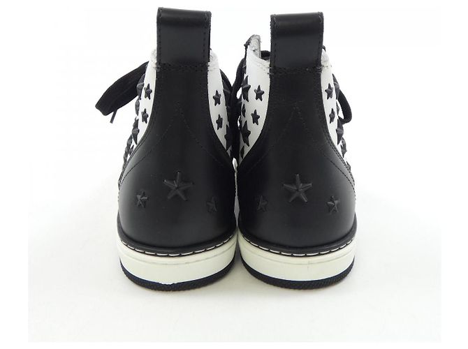 Sneakers Jimmy Choo Nero Bianco - vista 5