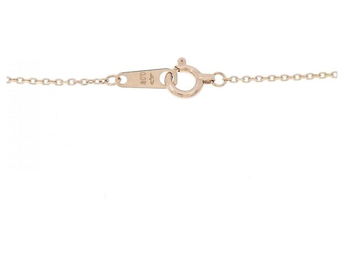 Autre Marque Collana in oro rosa K10 e diamanti - vista 5