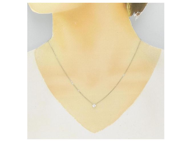Autre Marque Collana con diamante Au750 D'oro - vista 6