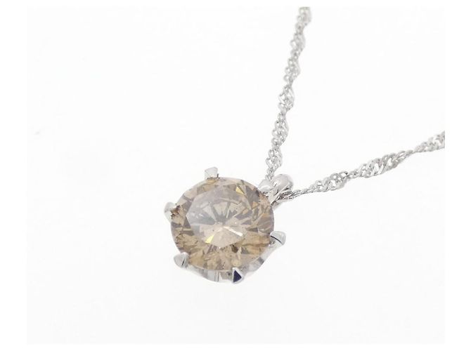 Autre Marque Collana in Au750 con Diamanti Argento - vista 3