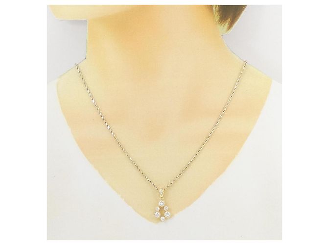 Autre Marque Collana in Au750 e Diamanti D'oro - vista 6