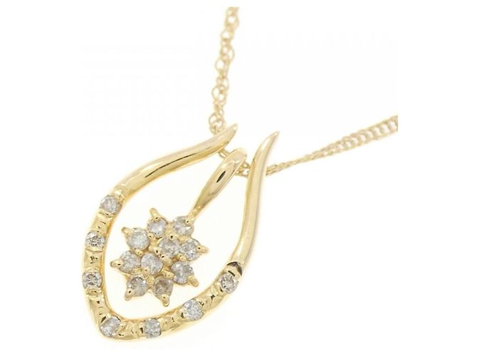 Autre Marque Collana 2-way in Au750 e Diamanti D'oro - vista 3