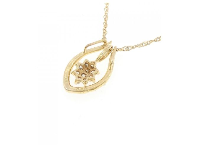 Autre Marque Collana 2-way in Au750 e Diamanti D'oro - vista 4