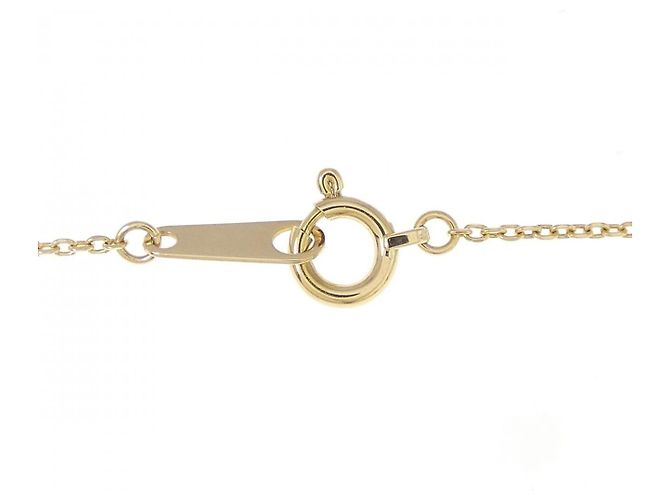 Autre Marque Collana Cuore di Diamante Au750 D'oro - vista 5