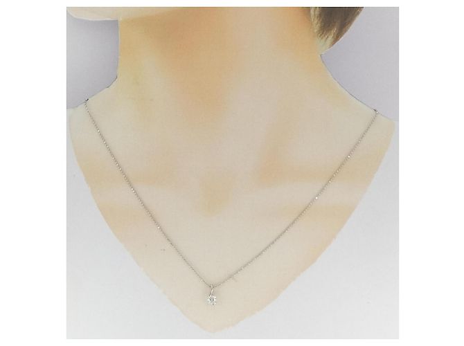Autre Marque Collana di diamanti PT900 PT850 Argento - vista 6