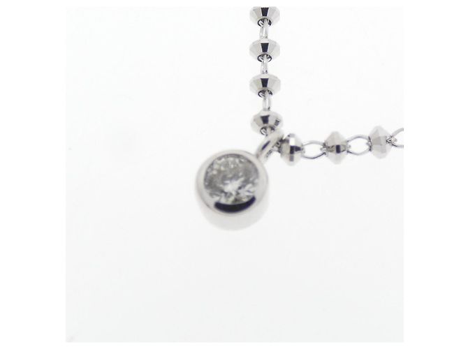 Autre Marque Collana in oro bianco Au750 e diamanti Argento - vista 3