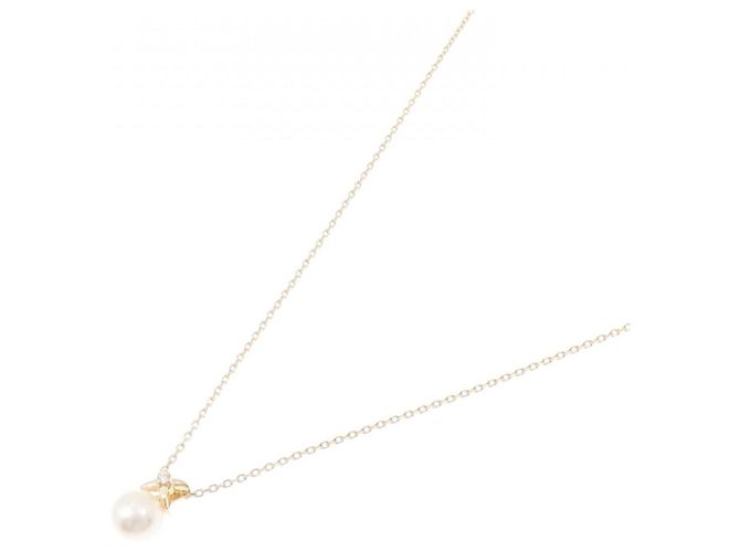 Autre Marque Collana con perle Akoya e diamanti Au750 D'oro - vista 2