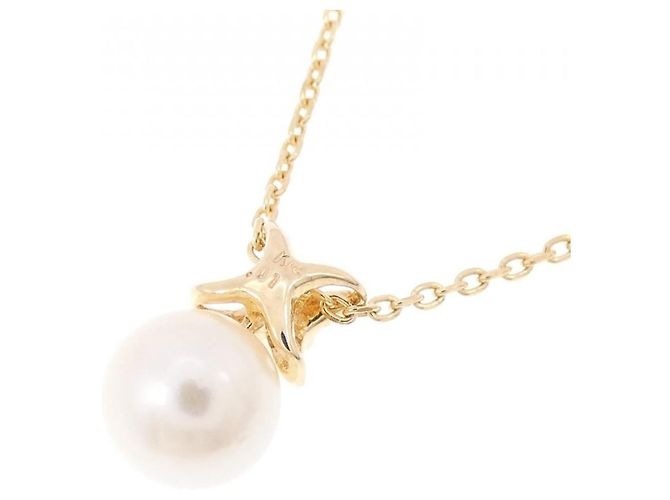 Autre Marque Collana con perle Akoya e diamanti Au750 D'oro - vista 4