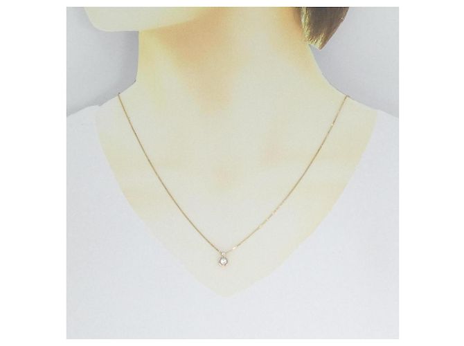 Autre Marque Collana con Diamanti Au750 D'oro - vista 6